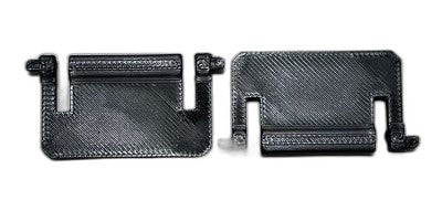 3D Printed Trust Asta Keyboard Replacement Feet PETG - Pair of 2 — 3D printed replacement part (photo 1)