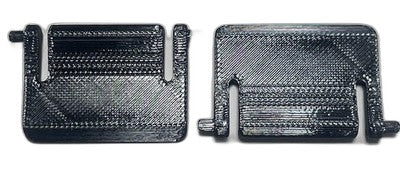 3D Printed Azio MK Hue Gaming Keyboard Replacement Feet PETG - Pair of 2 — 3D printed replacement part (photo 1)