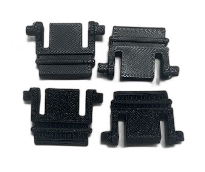 3D Printed Kemove K61 Snowfox Keyboard Replacement Feet PETG 4-Pack — 3D printed replacement part (photo 1)