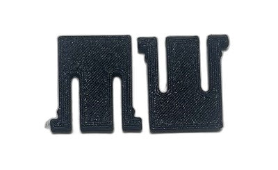 3D Printed Logitech EX100/MK250 Keyboard Replacement Feet / Legs PETG- Pair of 2 — 3D printed replacement part (photo 2)