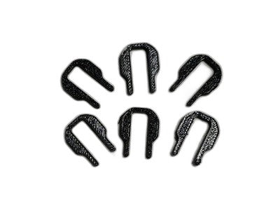 3D Printed Miele Dishwasher Tray Roller C Clip - Heat Resistant Replacement 6PC — 3D printed replacement part (photo 2)