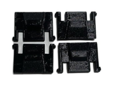 3D Printed Asus ROG Strix Flare XA01 Keyboard Replacement Feet PETG 4-Pack — 3D printed replacement part (photo 2)