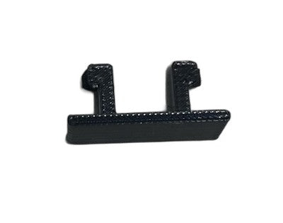 3D Printed Dishwasher Top Rack Stop Clip Heat Resistant Replacement WPW10195622 — 3D printed replacement part (photo 2)