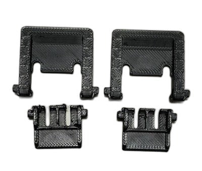 3D Printed HyperX Keyboard Replacement Feet - Inner &amp; Outer Feet (Pair of 2) — 3D printed replacement part (photo 3)