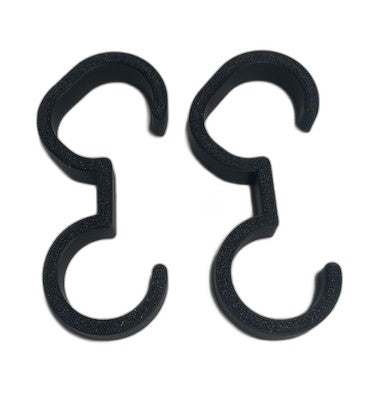 3D Printed Universal Stroller Hook 2-Pack - Dual Fit Design - Hang Anything! — 3D printed replacement part (photo 3)