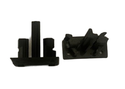 3D Printed Whirlpool Dishwasher Dishrack Rail Stop WPW10323189 — 2 Pack PETG — 3D printed replacement part (photo 4)