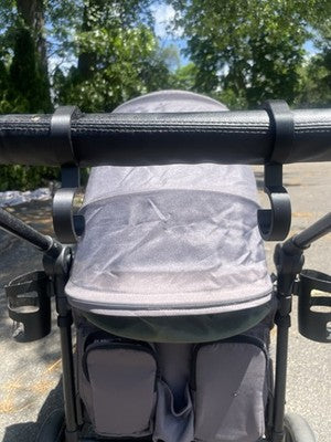3D Printed Universal Stroller Hook 2-Pack - Dual Fit Design - Hang Anything! — 3D printed replacement part (photo 2)