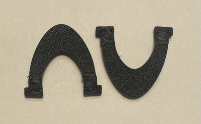 3D Printed Microsoft Digital Media Pro Keyboard Replacement Feet PETG -Pair of 2