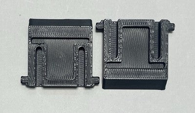 3D Printed Keychron K2 Mechanical Keyboard Replacement Feet PETG - Pair of 2