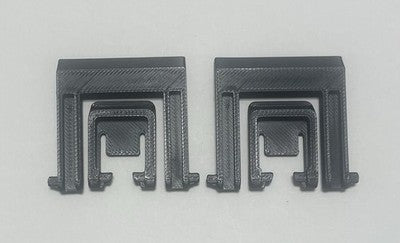 3D Printed Logitech Ergo K860 Keyboard Replacement Feet PETG - Outer &amp; Inner 2pk