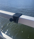 3D Printed Pontoon Boat Rail Hook For Towel Hats Bags Shirts - 1 1/4 Inch Rail — 3D printed replacement part (photo 1)