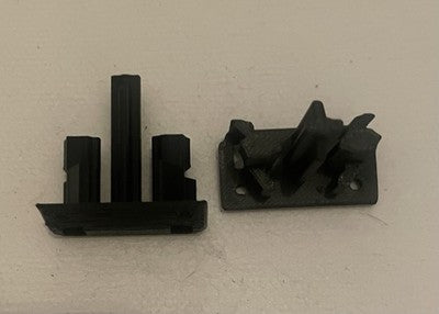 3D Printed Whirlpool Dishwasher Dishrack Rail Stop WPW10323189 — 2 Pack PETG