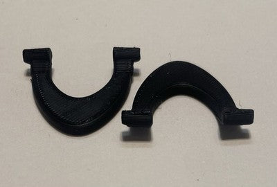 3D Printed Microsoft Digital Media Pro Keyboard Replacement Feet PETG -Pair of 2