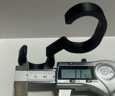 3D Printed Universal Stroller Hook 2-Pack - Dual Fit Design - Hang Anything! — 3D printed replacement part (photo 5)