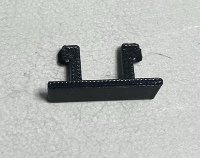 3D Printed Dishwasher Top Rack Stop Clip Heat Resistant Replacement WPW10195622