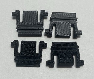 3D Printed Kemove K61 Snowfox Keyboard Replacement Feet PETG 4-Pack