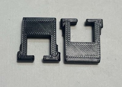 3D Printed Rosewill RK-9100 (kr-6251e) Keyboard Replacement Feet / Legs PETG