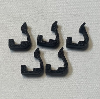 3D Printed Dyson V6 DC58 DC59 DC62 DC72 DC74 Dust Bin Clip Fix No Glue 5 Pack