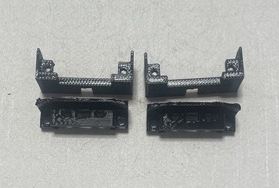3D Printed Skullcandy Crusher Wireless Hinge Repair 2 Pack Black PETG Fix
