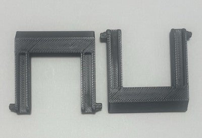 3D Printed Logitech Ergo K860 Keyboard Replacement Feet PETG - Outer &amp; Inner 2pk