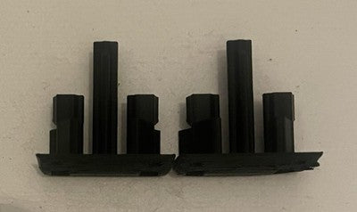 3D Printed Whirlpool Dishwasher Dishrack Rail Stop WPW10323189 — 2 Pack PETG