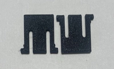 3D Printed Logitech EX100/MK250 Keyboard Replacement Feet / Legs PETG- Pair of 2