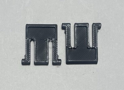 3D Printed Logitech EX100/MK250 Keyboard Replacement Feet / Legs PETG- Pair of 2