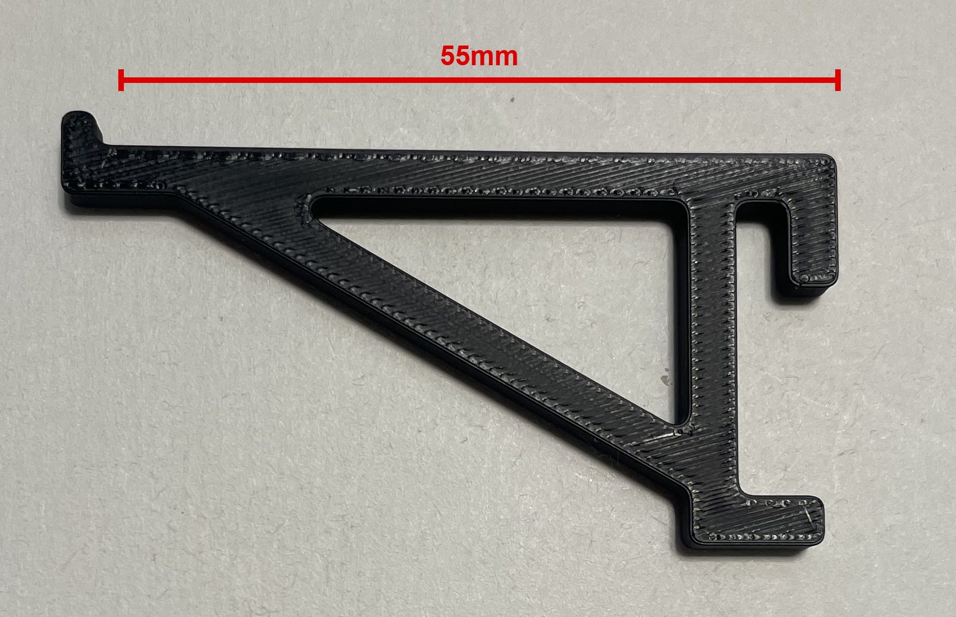 3D Printed IKEA SKADIS Compatible 55mm Pegboard Hook PETG 10 Pack