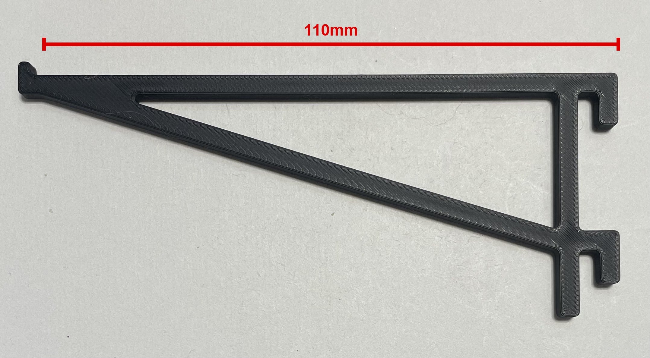 IKEA SKADIS 110mm Double Hook PETG 3D Printed 10 Pack