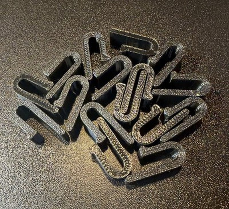 Le Creuset Dutch Oven Lid Protector Bumper Clips Black PETG Cast Iron