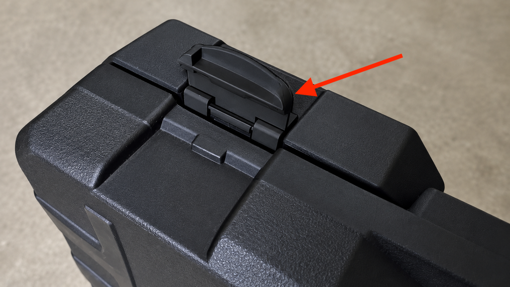 Craftsman 13161 36220 38165 50230 70190 99920 Tool Case Latch Pair Black PETG