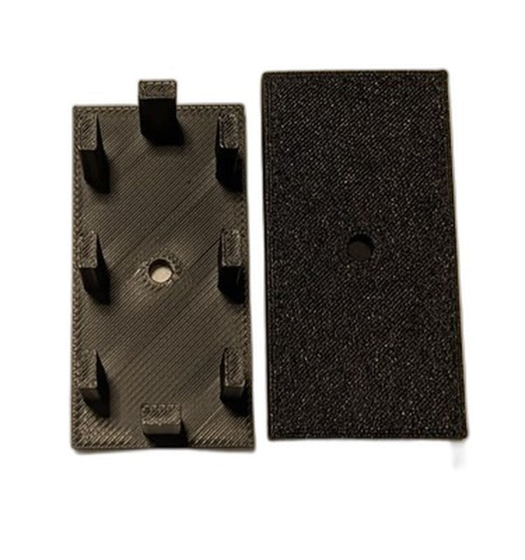 3D Printed Youngsun Blind Bottom Rail End Cap White Black