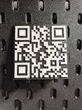 3D Printed QR Code Plate for Business B&B Link WiFi Prank URL - Instant Reviews