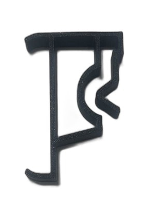 3D Printed Levolor Facade Valance Clip Style C White Black