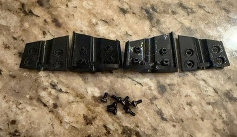 Logitech G332 G430 G930 F540 Headset Hinge Repair Kit + Screws Black