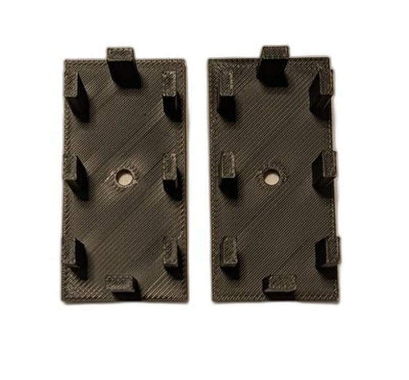 3D Printed Youngsun Blind Bottom Rail End Cap White Black